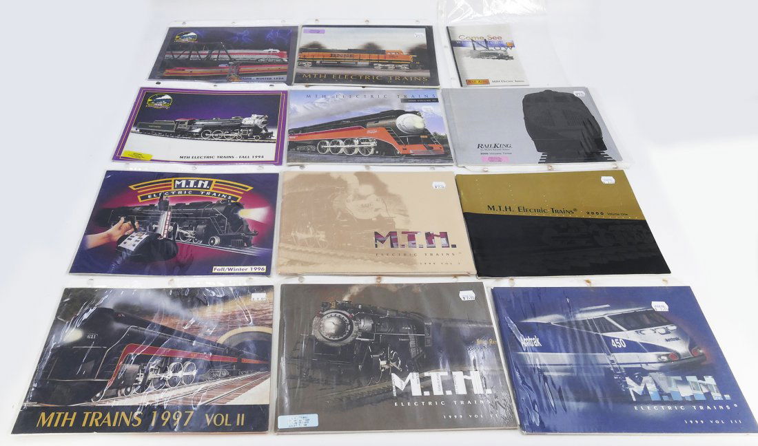 11 M.T.H. Train Catalogs (1994-2000) (1 of 6)