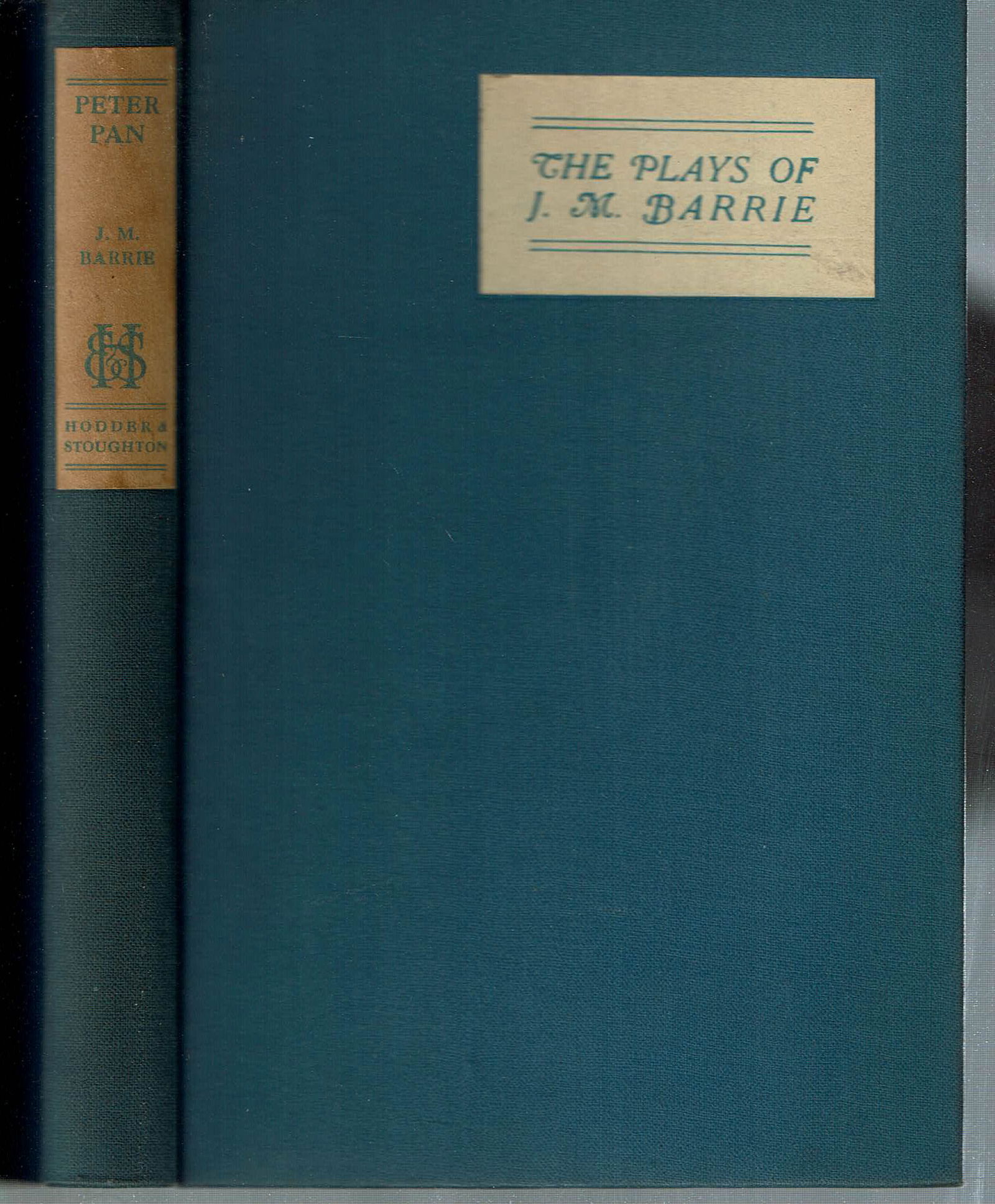 (Plays) PETER PAN J M Barrie 1928 1st (1 of 2)