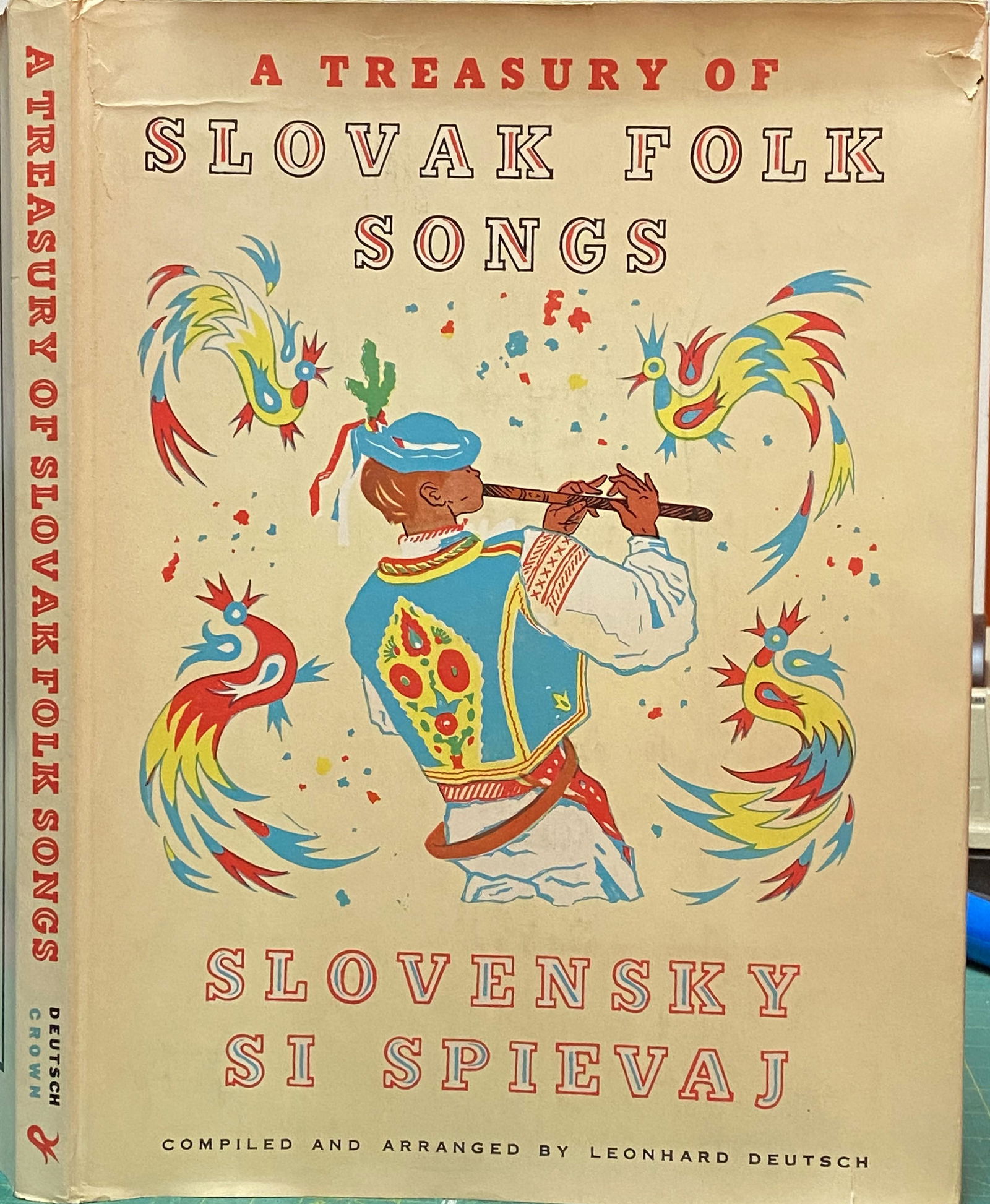(Music) TREASURY OF SLOVAK FOLK SONGS Lach 1950 Slovakia (1 of 5)