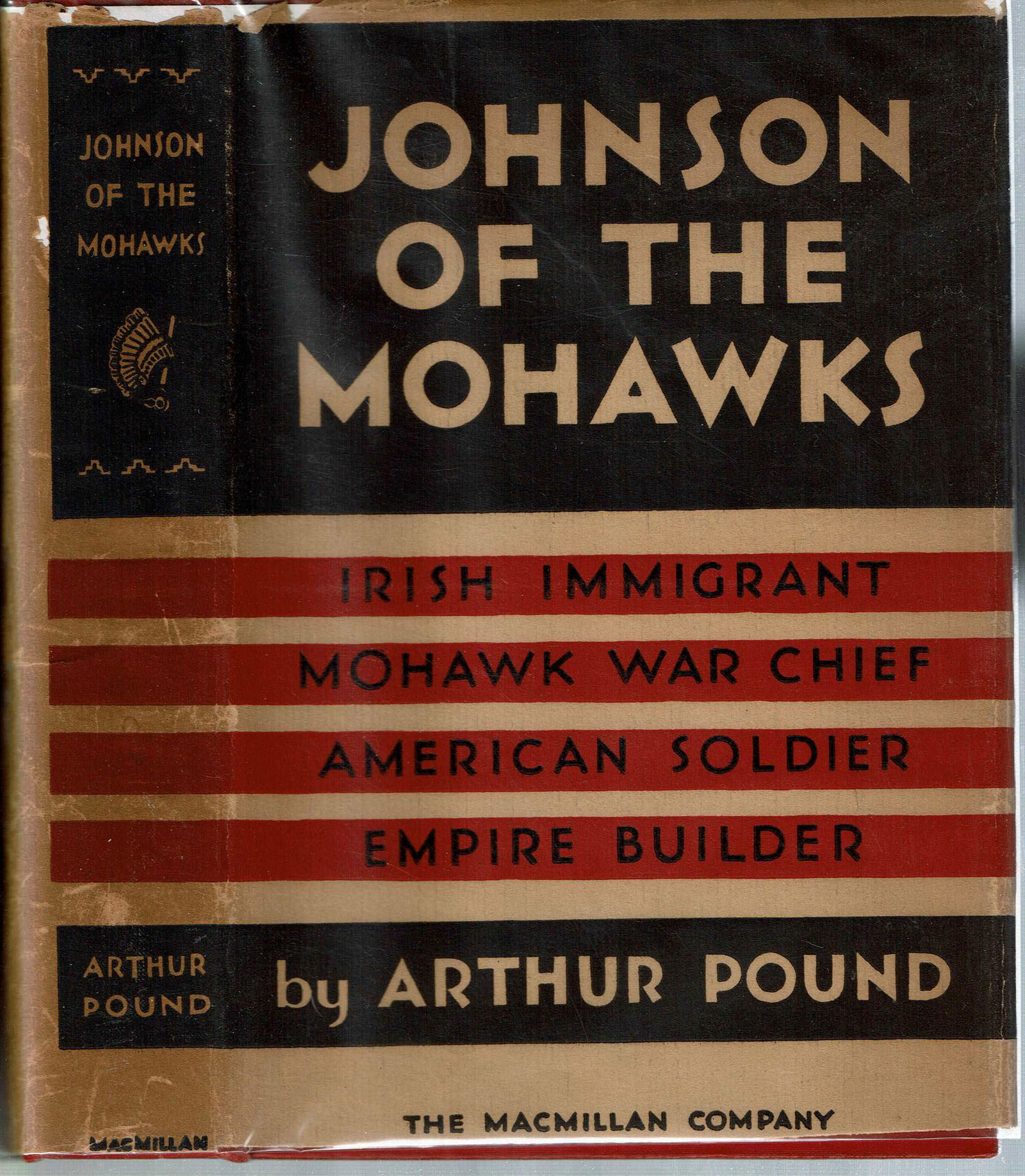 (Native American) JOHNSON OF MOHAWKS 1930 Six Nations history (1 of 3)