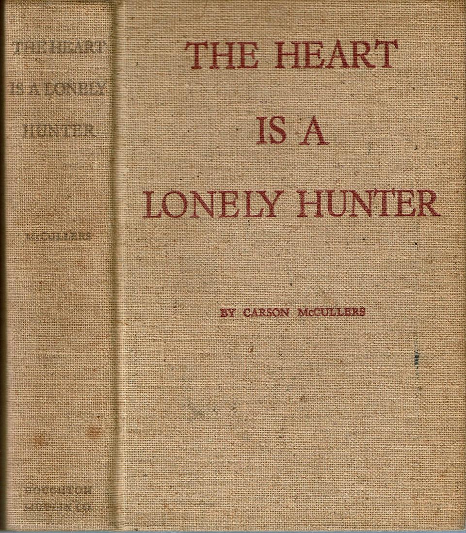 (Literature) HEART IS LONELY HUNTER McCullers 1940 1st (1 of 2)