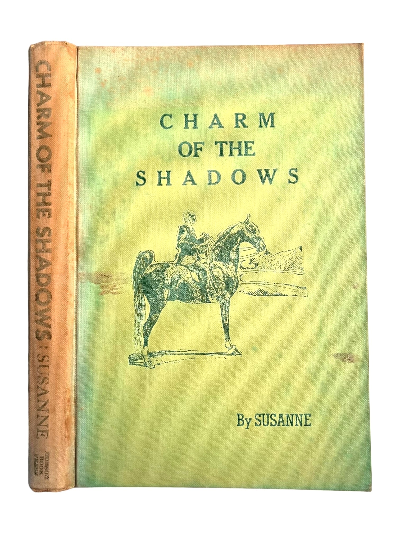 Horse Story CHARM OF SHADOWS Susanne 1943: Susanne [pseudonym of Emily Ellen Scharf]; Charm Of The Shadows : An Autobiography of a Show Horse; Cynthiana KY: Hobson Book Press 1943. 185 pages. Hardcover Children's & Juvenile Literature Horse St