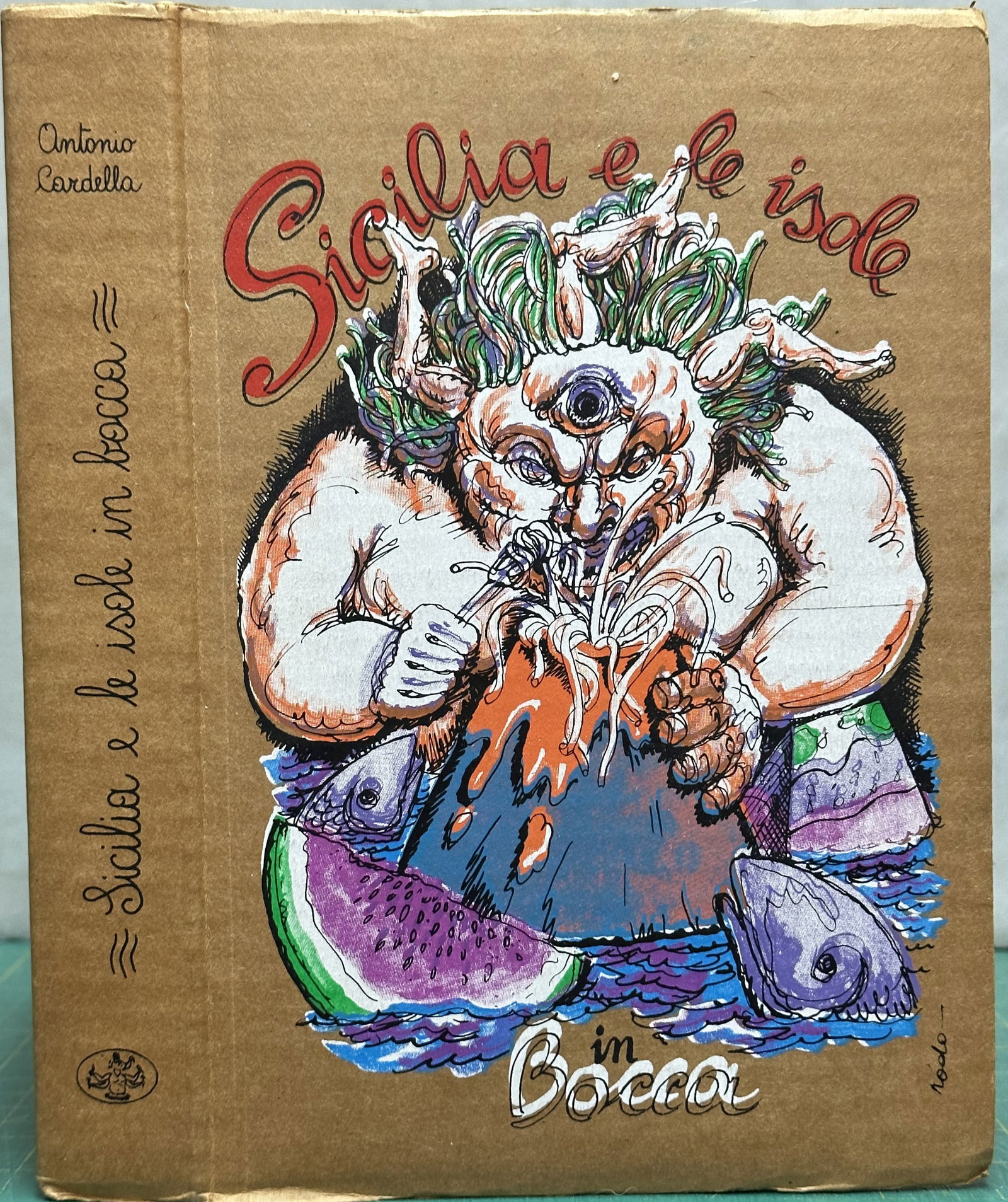 Cooking SICILIA E LE ISOLE Cardella 1984 Sicilian cuisine (1 of 10)