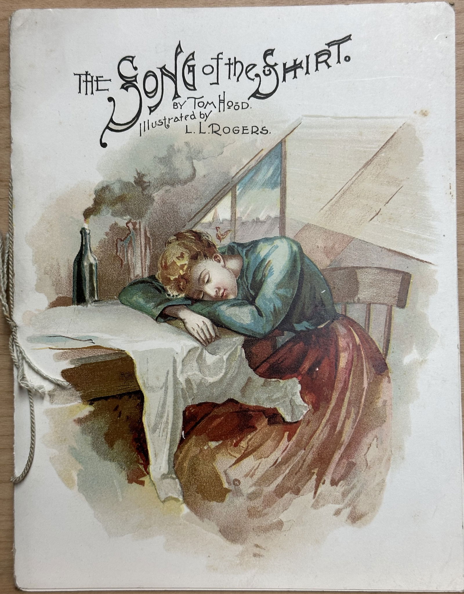 Women SONG OF THE SHIRT Hood 1893 advertising (1 of 5)