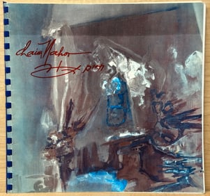 Art CHAIM NAHOR 1979 Israeli Abstract Artist