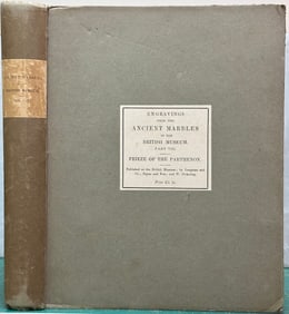 Art FRIEZE OF PARTHENON 1839 Henry Corbould illus Greek Sculpture