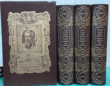 Art History LIVES MOST EMINENT PAINTERS Vasari 1979 3v
