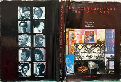 SIGNED Art TEN CONTEMPORARY THAI ARTISTS Hoskin 1984
