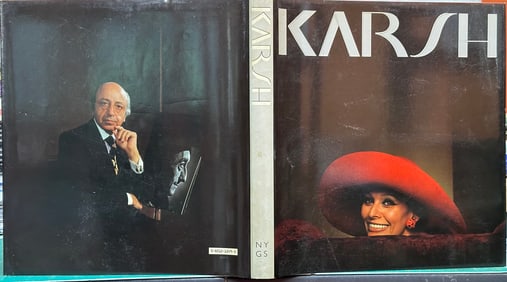 SIGNED Yousuf Karsh KARSH Photography 1983