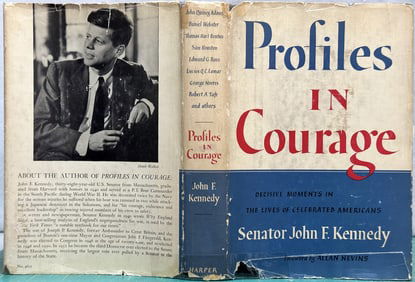 Biography PROFILES IN COURAGE Kennedy 1956 JFK