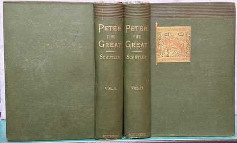 Russia PETER THE GREAT Schuyler 1884 2v bio