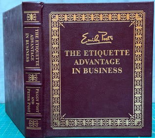 Easton Press EMILY POST'S ETIQUETTE ADVANTAGE in BUSINSS 2011