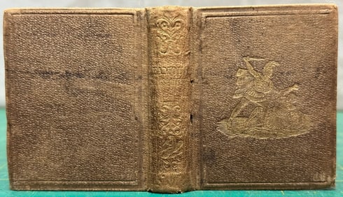 Children's BOOK FAMOUS KINGS & QUEENS c1851 Miniature