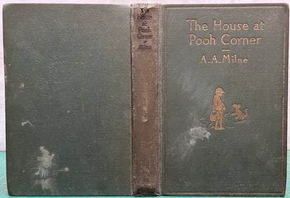 Children's HOUSE AT POOH CORNER Milne 1928 1st Canadian