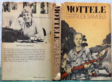 INSCRIBED to Bella Abzug MOTTELE Samuels 1976