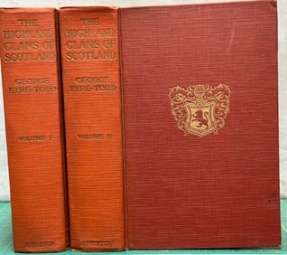 History HIGHLAND CLANS OF SCOTLAND Eyre-Todd 2v 1923