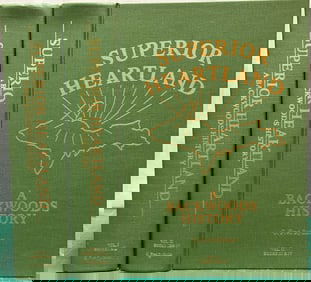 SIGNED Michigan SUPERIOR HEARTLAND Rydholm 1990 2v