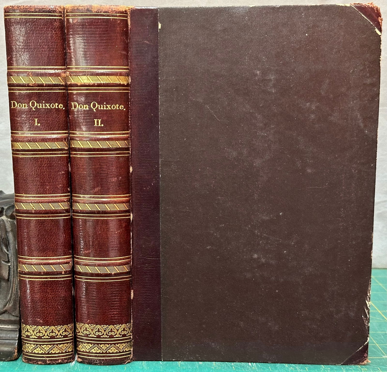 Literature DON QUIXOTE von La Mancha Cervantes 1837-8 Heine intro 2v (1 of 10)