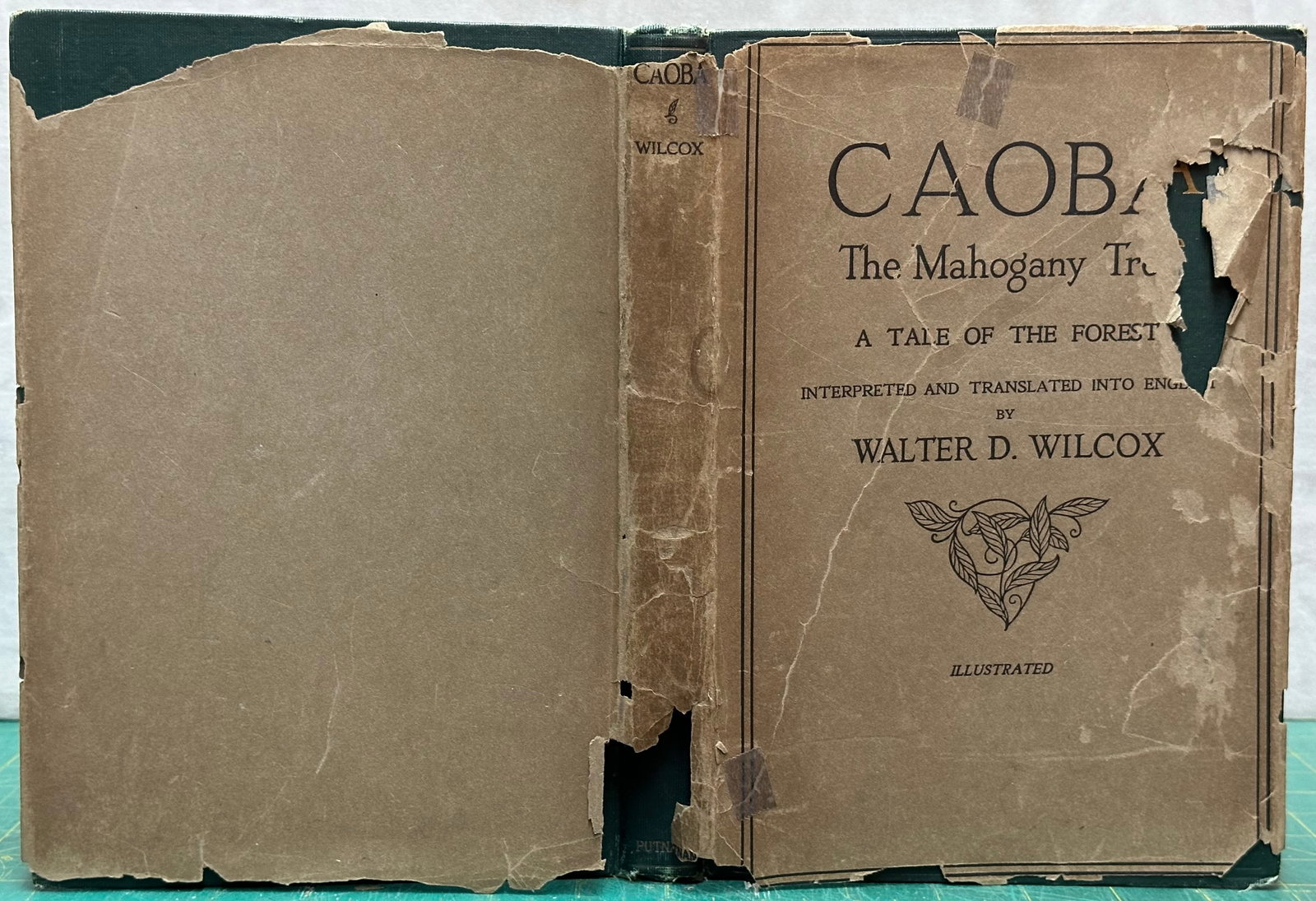 SIGNED Literature CAOBA Wilcox 1924 Mahogany Tree (1 of 8)