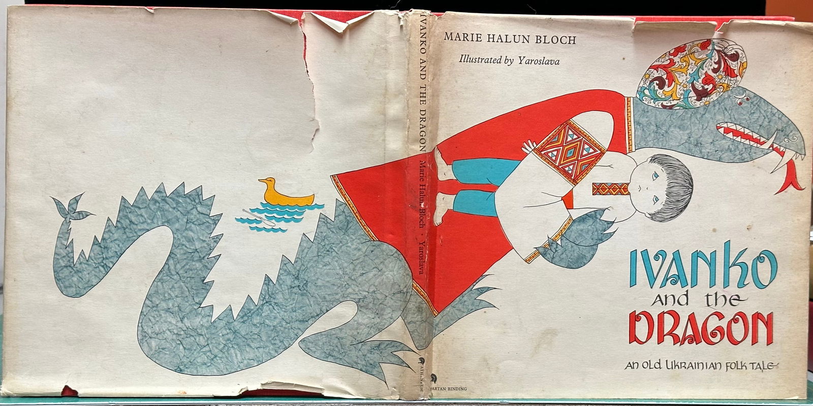 Children's IVANKO & DRAGON Bloch 1969 1st Ukraine Folk Lore (1 of 6)
