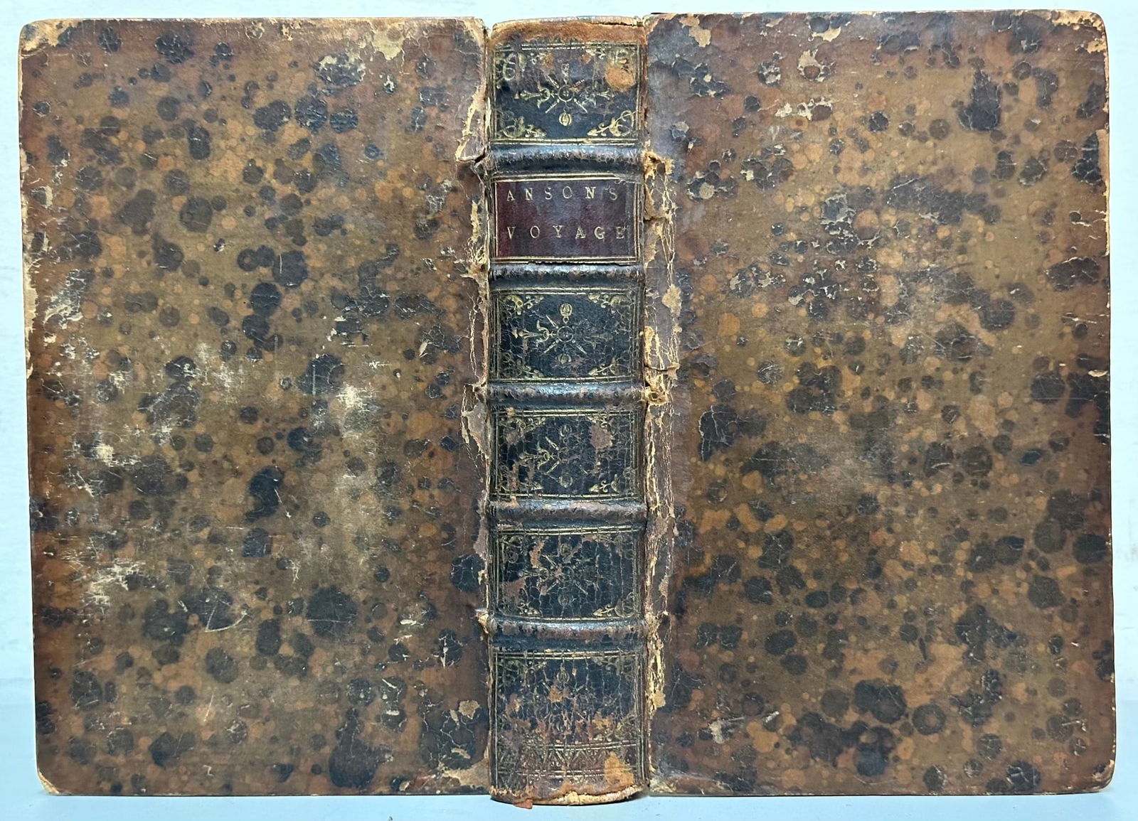 History VOYAGE ROUND THE WORLD Anson 1748 2nd Ed (1 of 9)