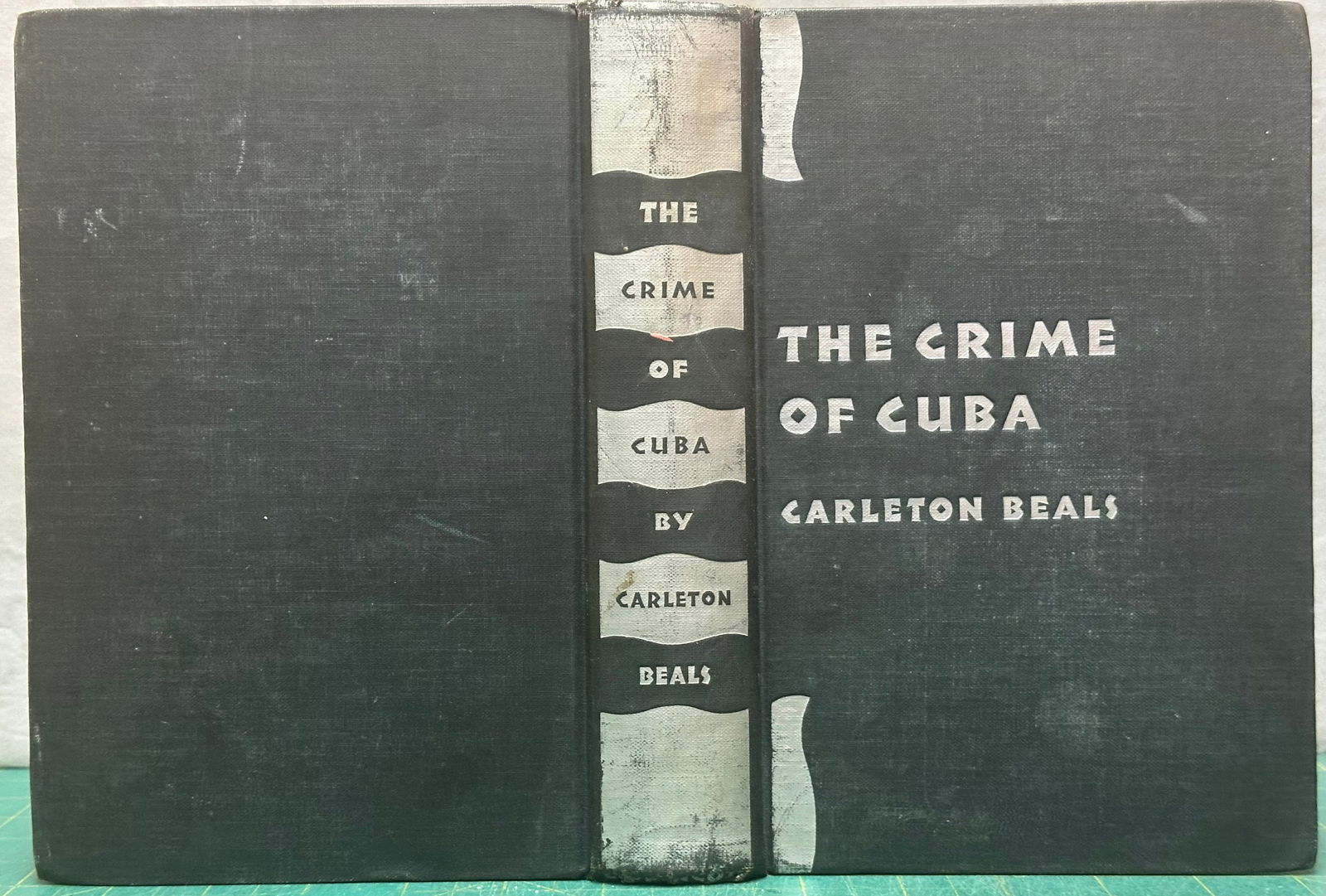 History CRIME OF CUBA Beals 1933 Walker Evans photos: Beals, Carleton; illustrated by Walker Evans. The Crime of Cuba. Philadelphia: J B Lippincott 1933. 1st Edition, 2nd Printing. 441 pages, 31 plates. Hardcover Cuba - History Spanish Empire Cuban Inde