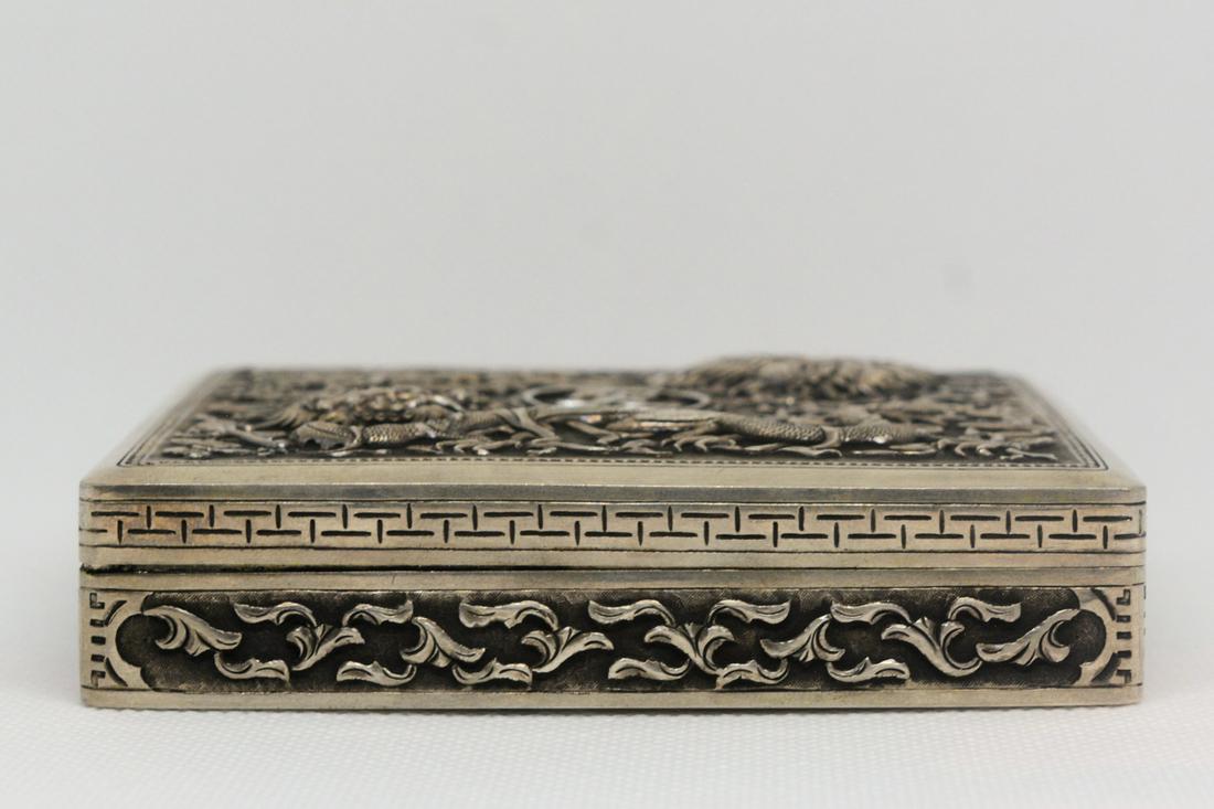 A 19th Century Chinese Export Silver Box (1 of 7)
