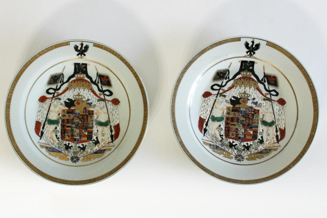 A Pair of 19th Century Chinese Export Porcelain Plates (1 of 5)