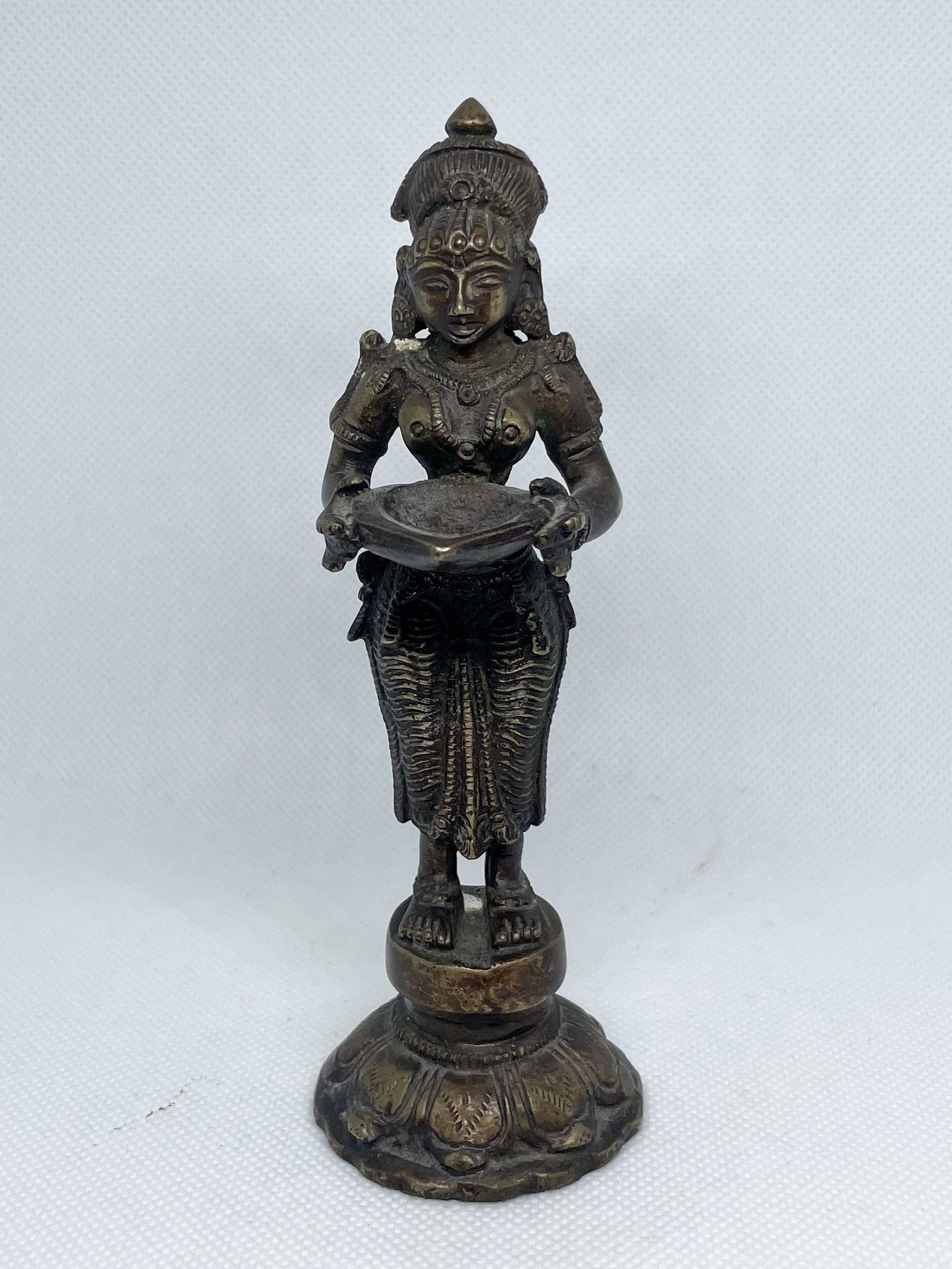 An Antique Indian Standing Bronze Buddha (1 of 5)