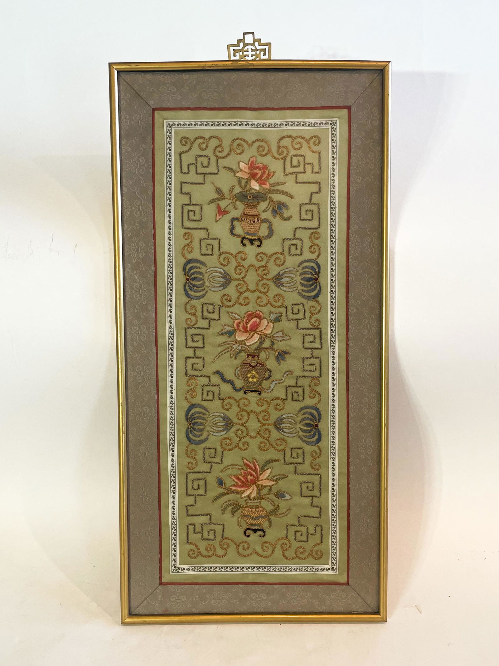 A Late 19th Century Chinese Textile Embroidery (1 of 2)