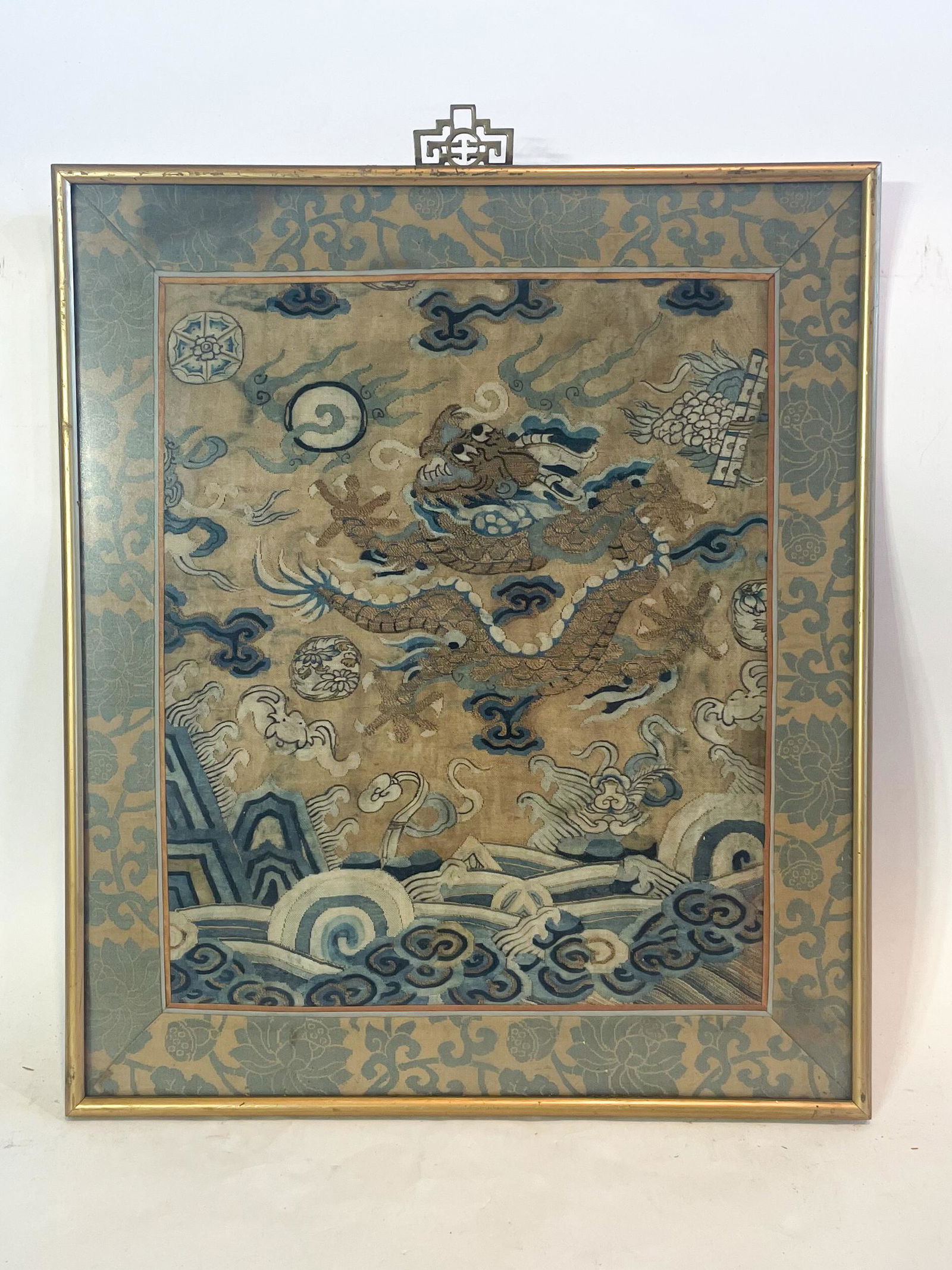 A Qing Dynasty Kesi Rank Badge (1 of 3)