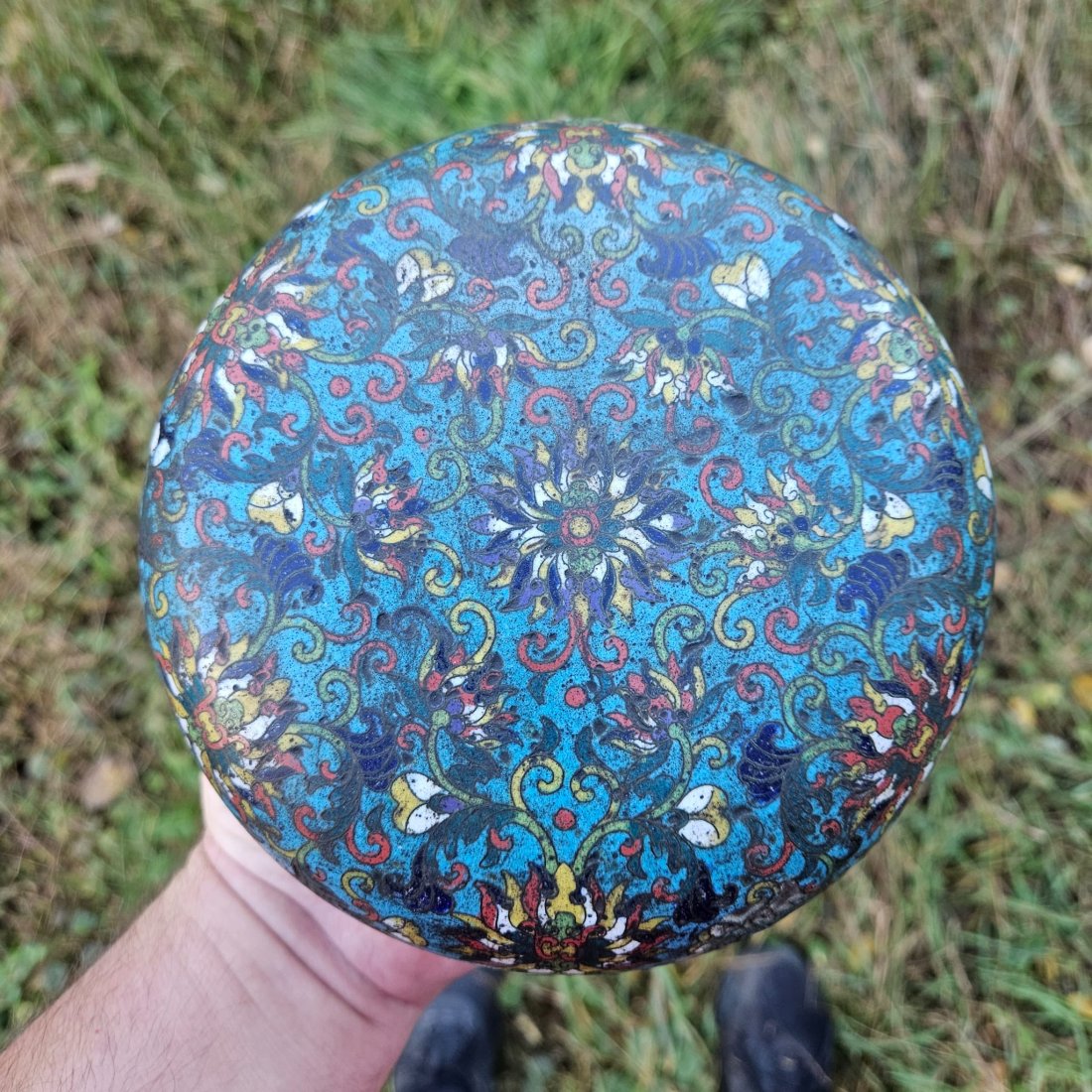 A Chinese Cloisonné Box Ming / Early Qing Dynasty (1 of 7)