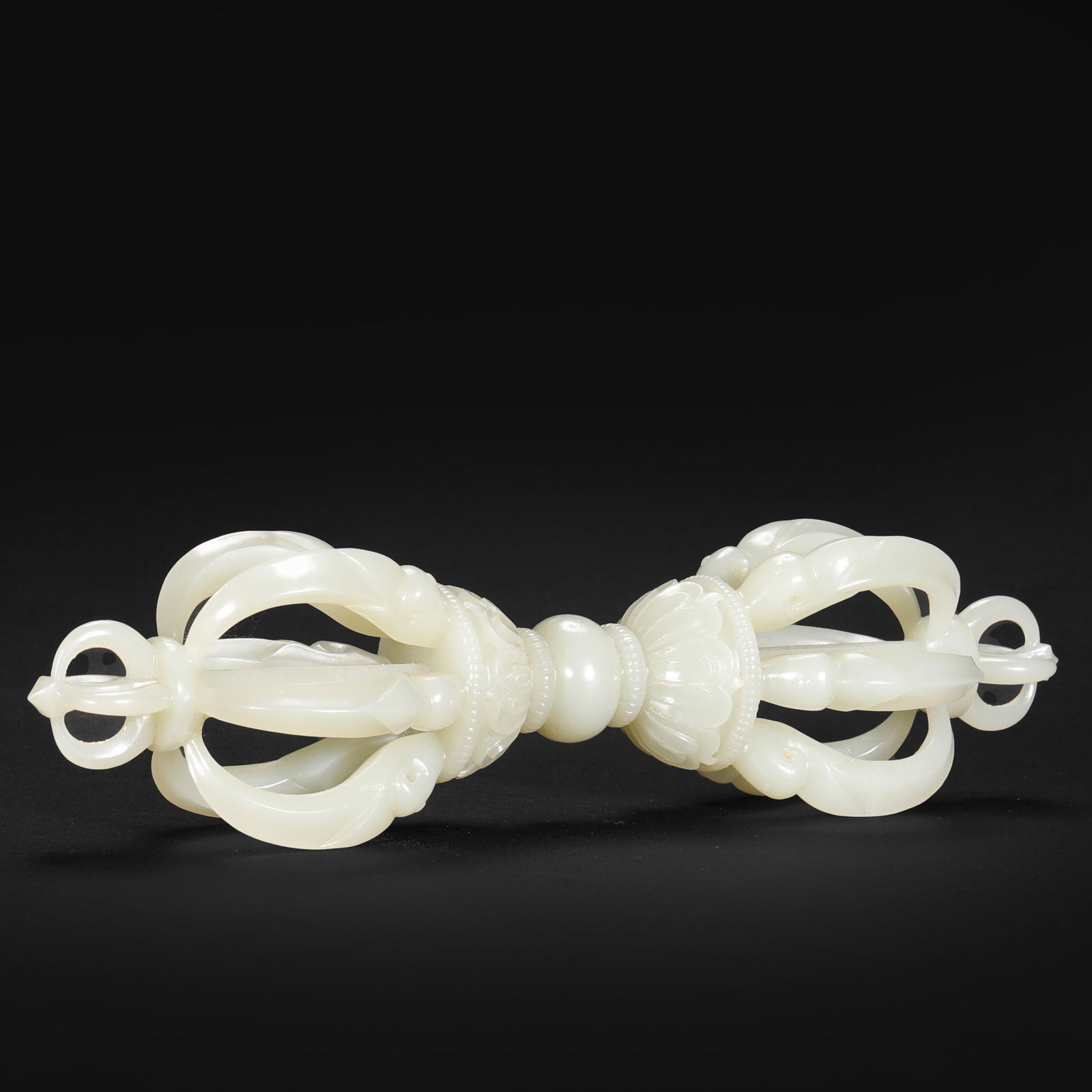 Qing Dynasty Hotan jade vajra (1 of 10)