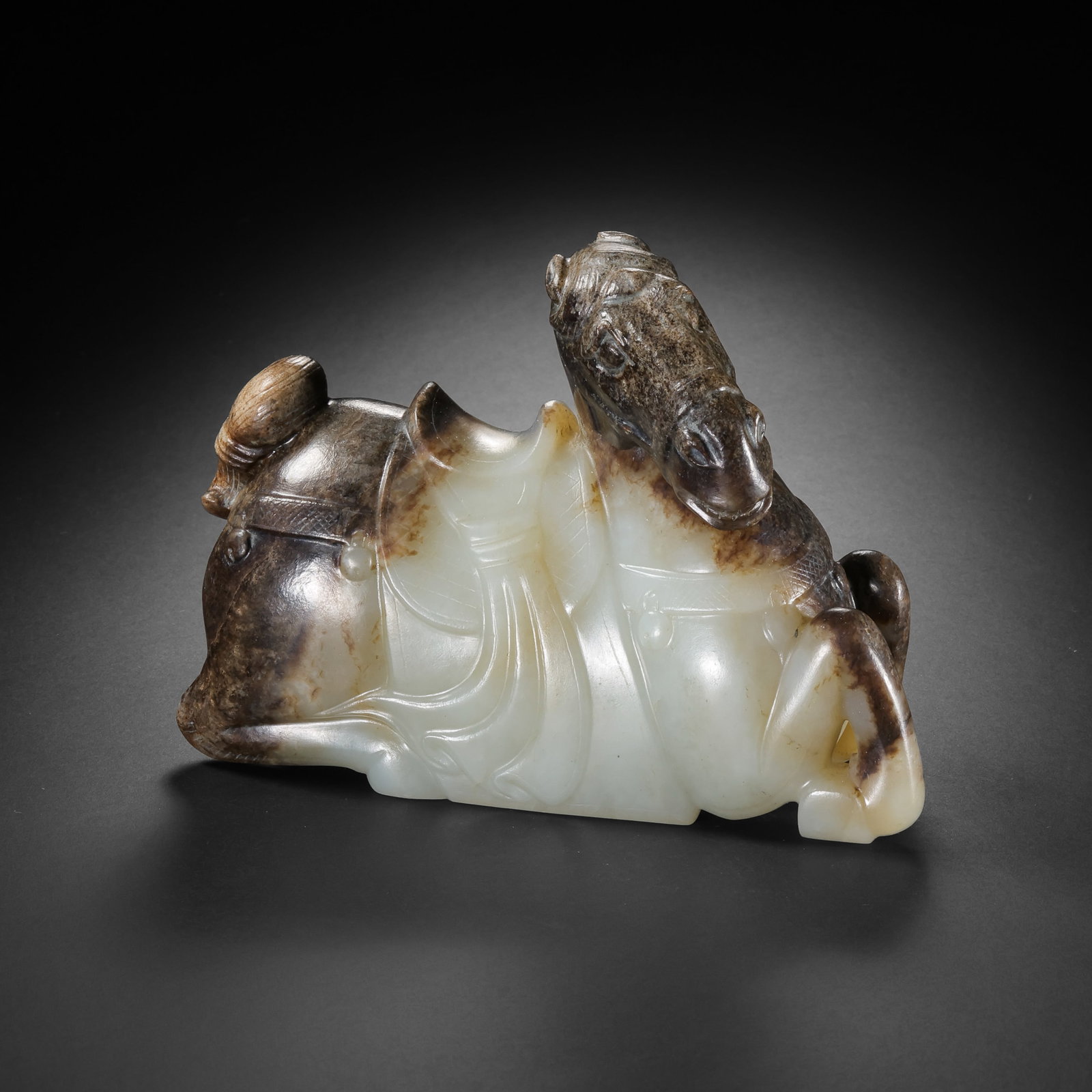 Pre-Ming Dynasty Hetian Jade Horse Ornament (1 of 13)