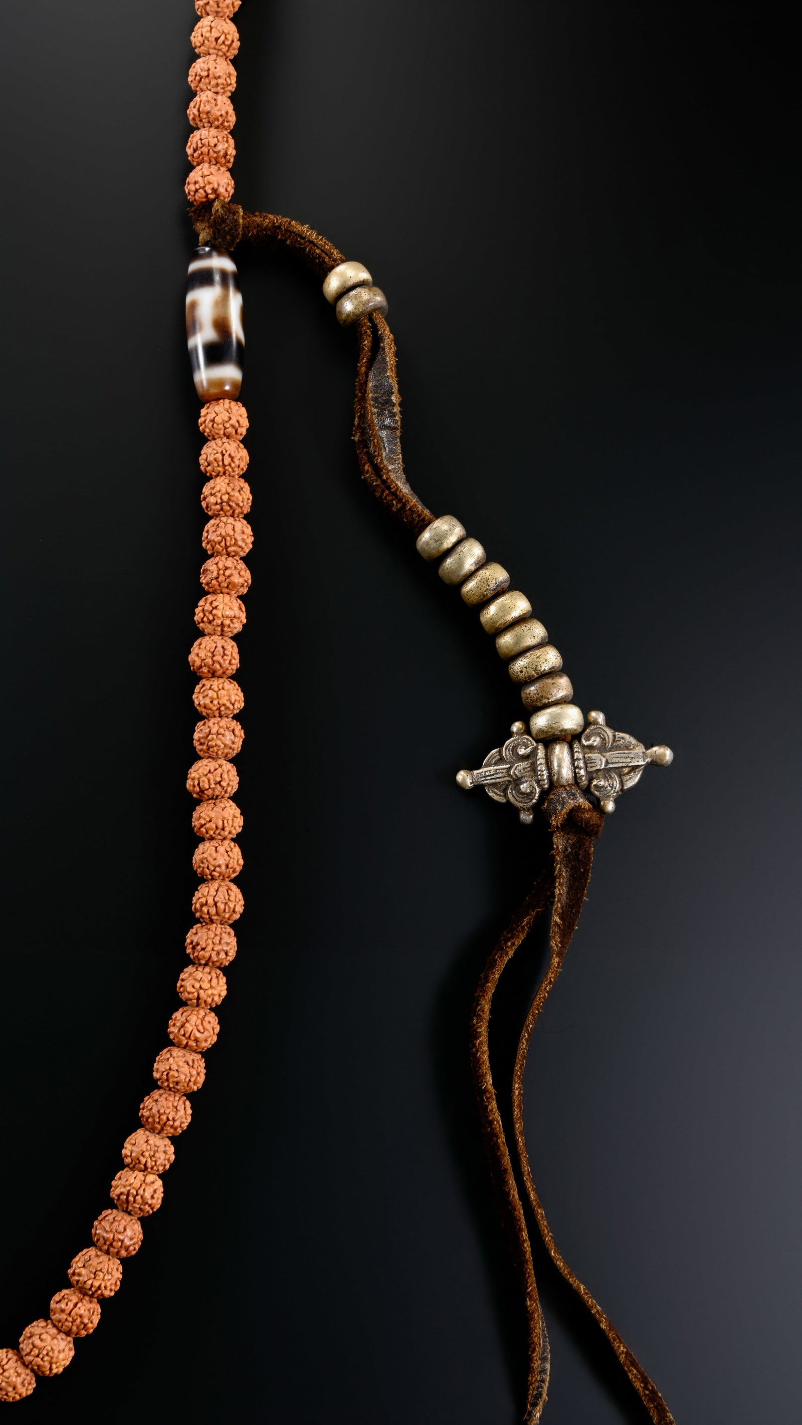 Dzi Bead Necklace - 4