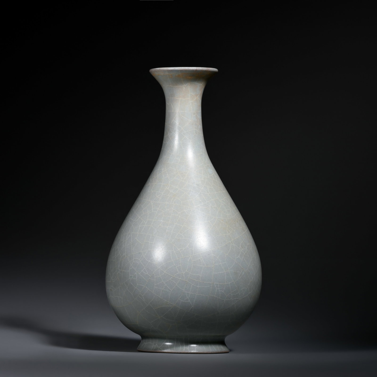 Pre-Ming Dynasty Ru Kiln Vase (1 of 6)