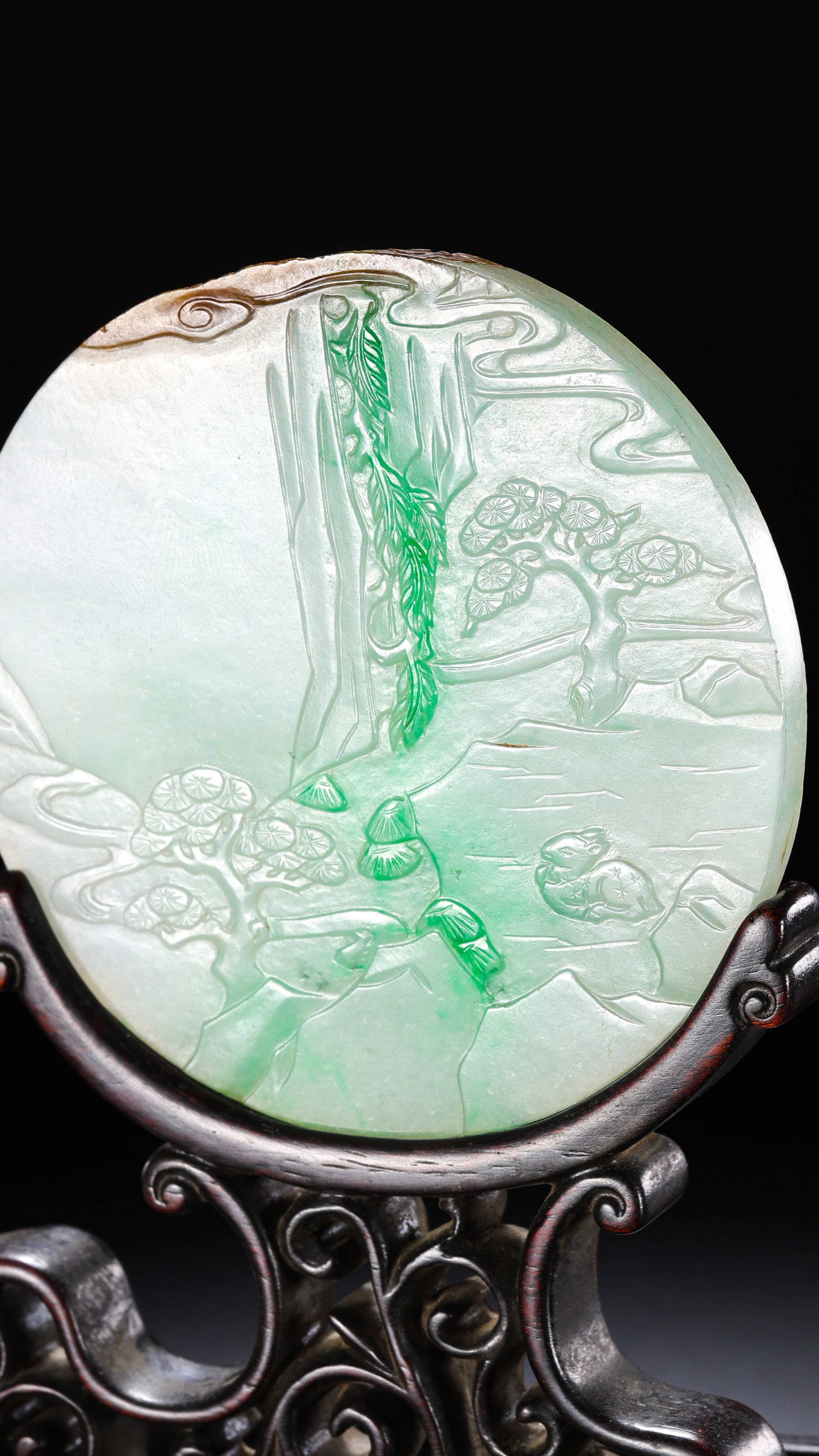 Qing Dynasty Jadeite Stand - 10