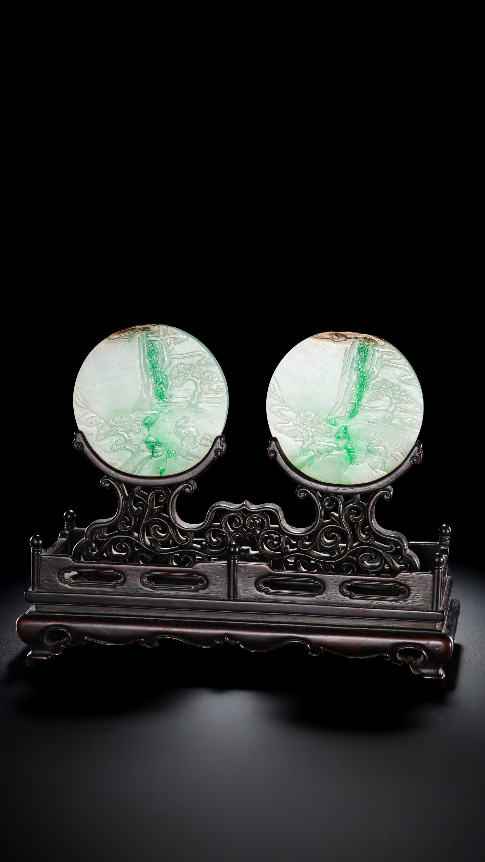 Qing Dynasty Jadeite Stand - 4