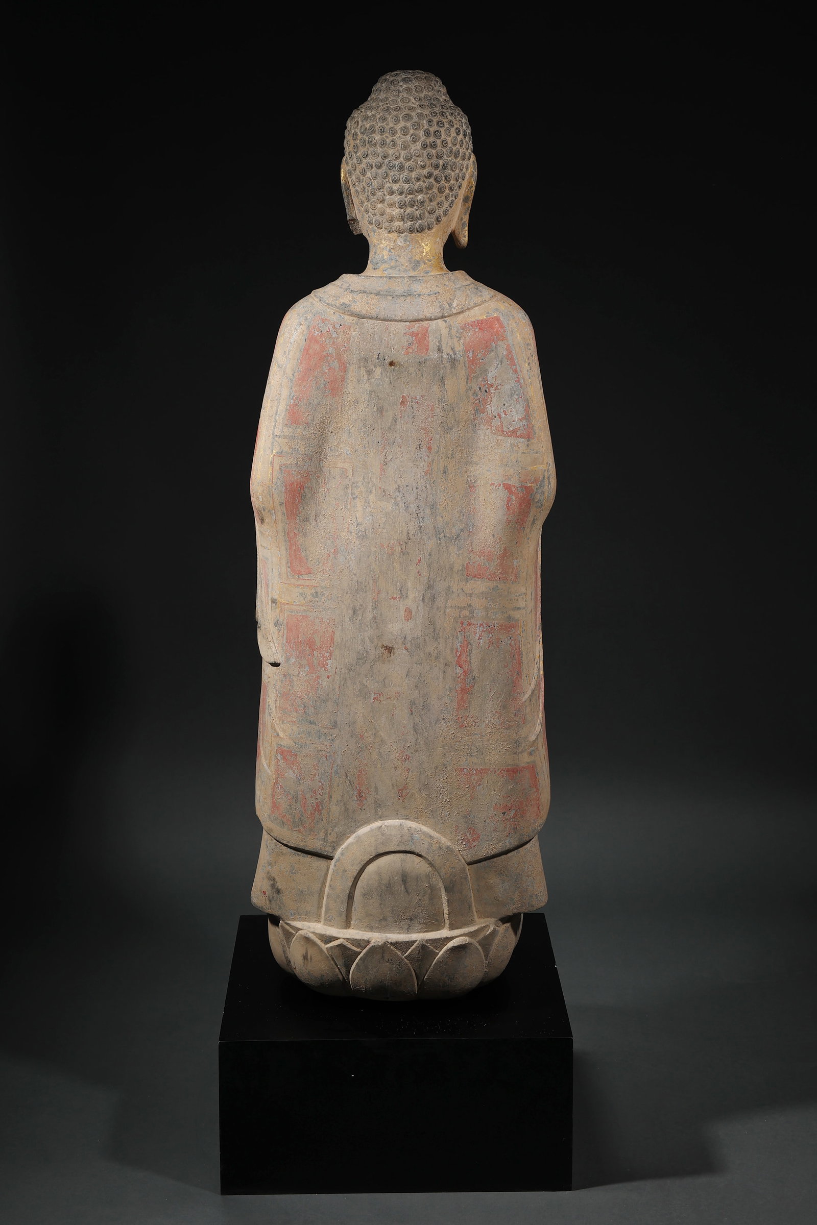 Pre?Ming Dynasty Bluestone Buddha Statue - 7