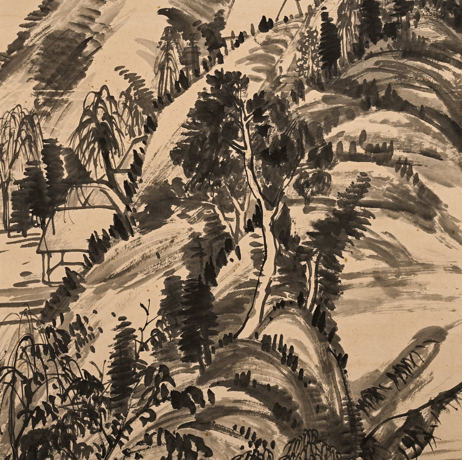 Vertical Scroll Landscape by Wu Changshuo - 7