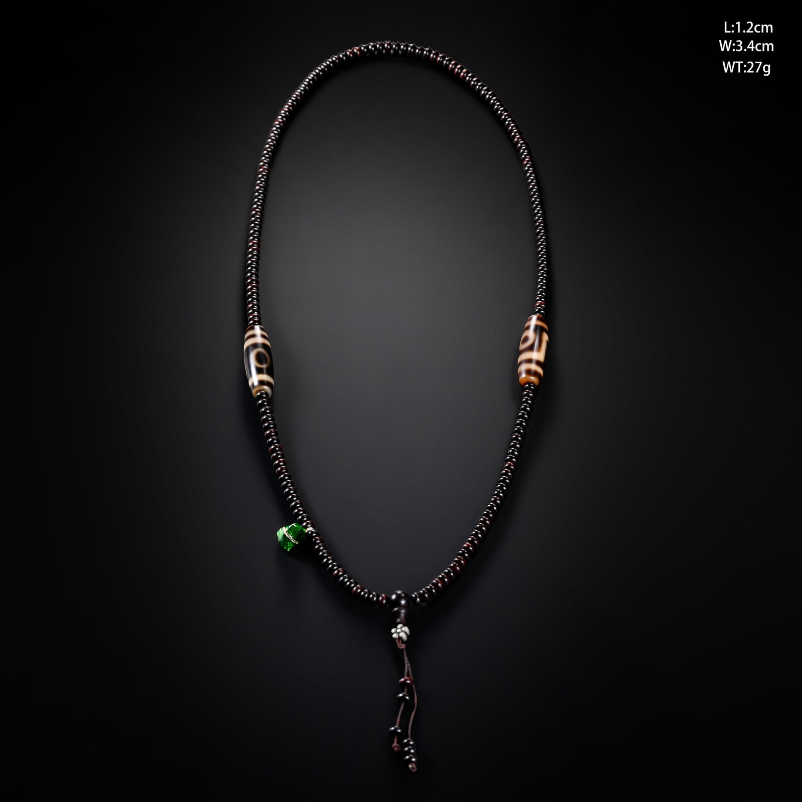Dzi Bead Necklace - 2