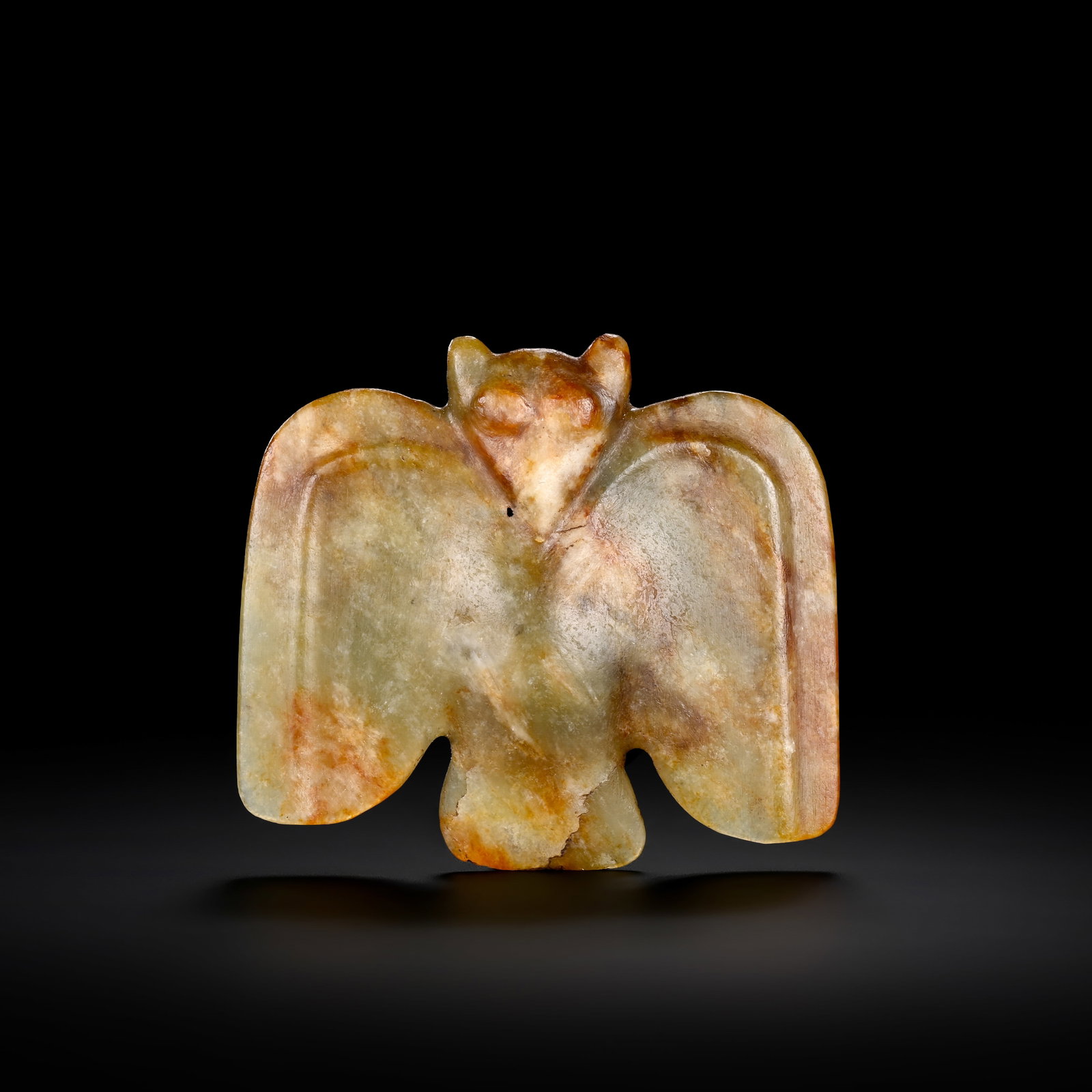 Pre-Ming Dynasty Jade Owl Pendant (1 of 8)