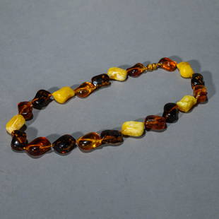 Amber Necklace: Amber Necklace Length:2.5cm, Width:1.7cm,