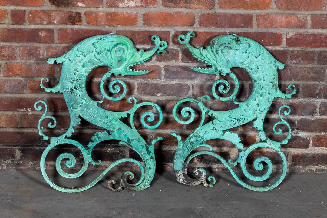 19th Century Bronze Fountain Fragments (1 of 10)