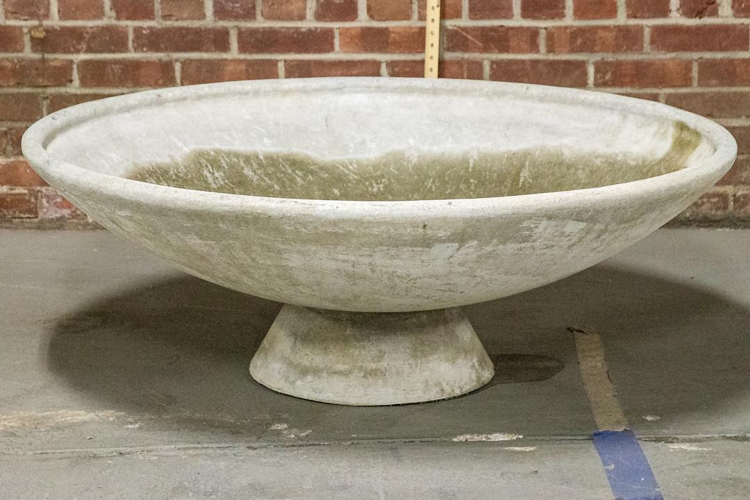 Large Garden Stone Planter on Stand by Willy Guhl (1 of 5)