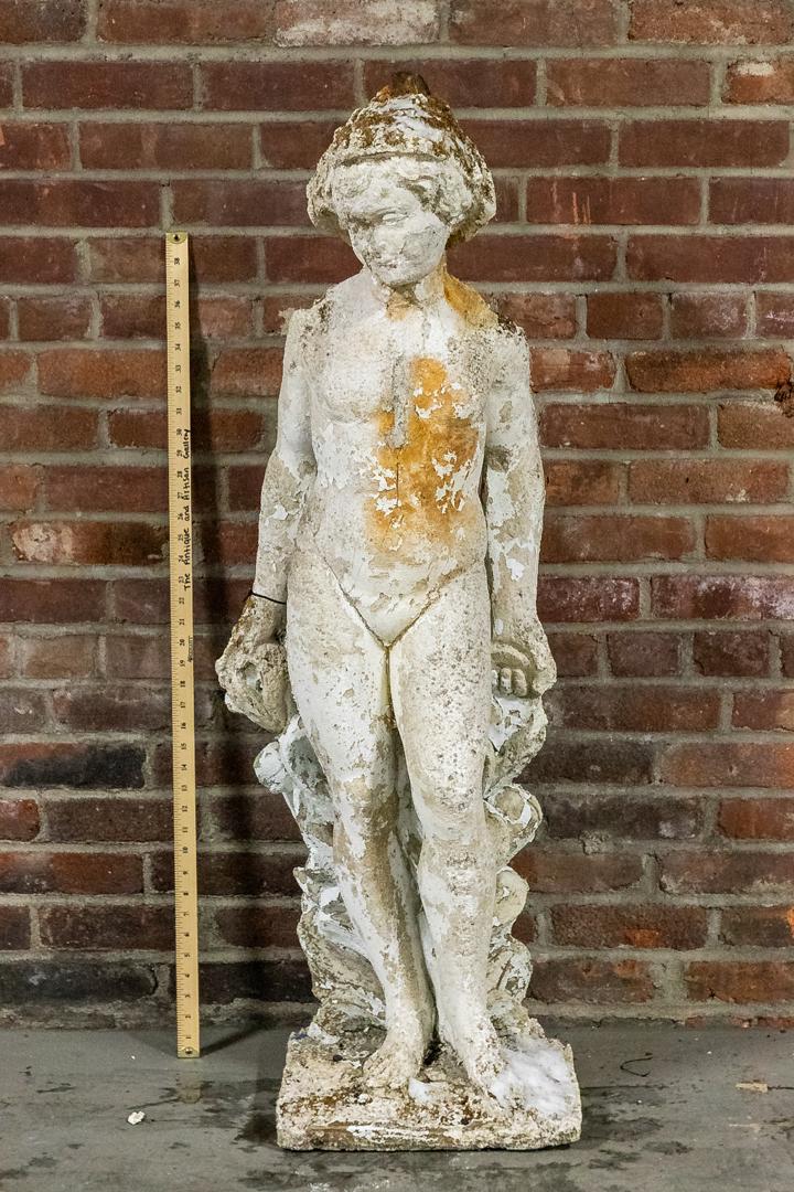 Neoclassical English Garden Statute of Boy (1 of 9)