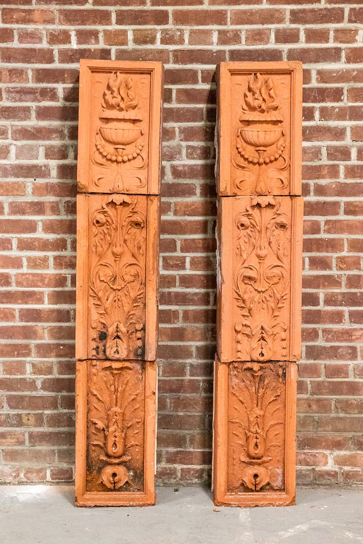 19th Century Architectural Terracotta Wall Tiles (1 of 5)