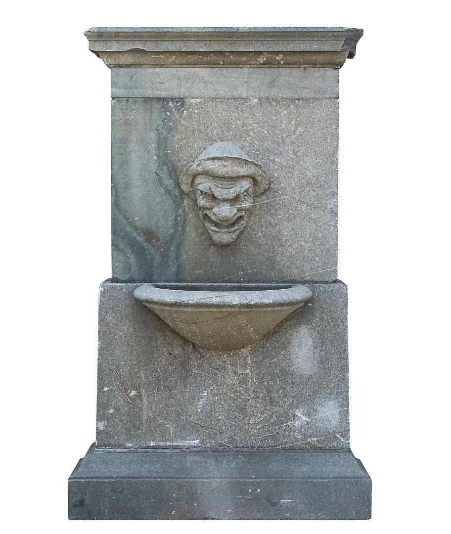 Granite Wall Fountain with Zodiac Figure (1 of 11)