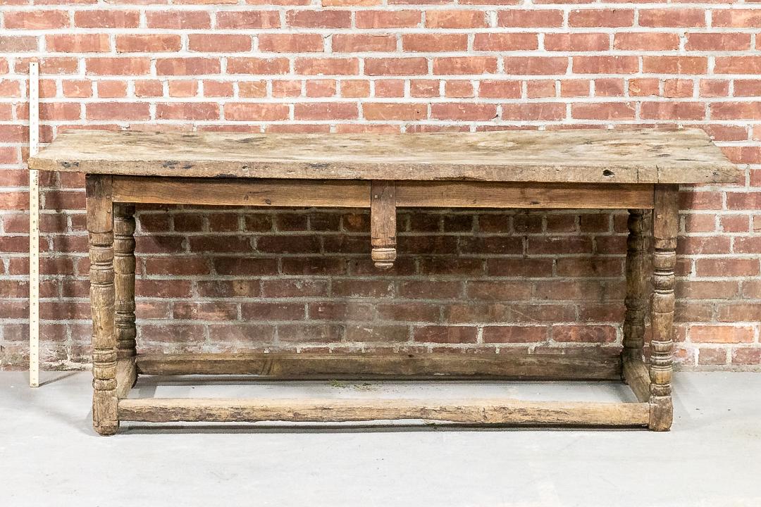 18th Century Work Table with Bottom Box Stretcher (1 of 5)