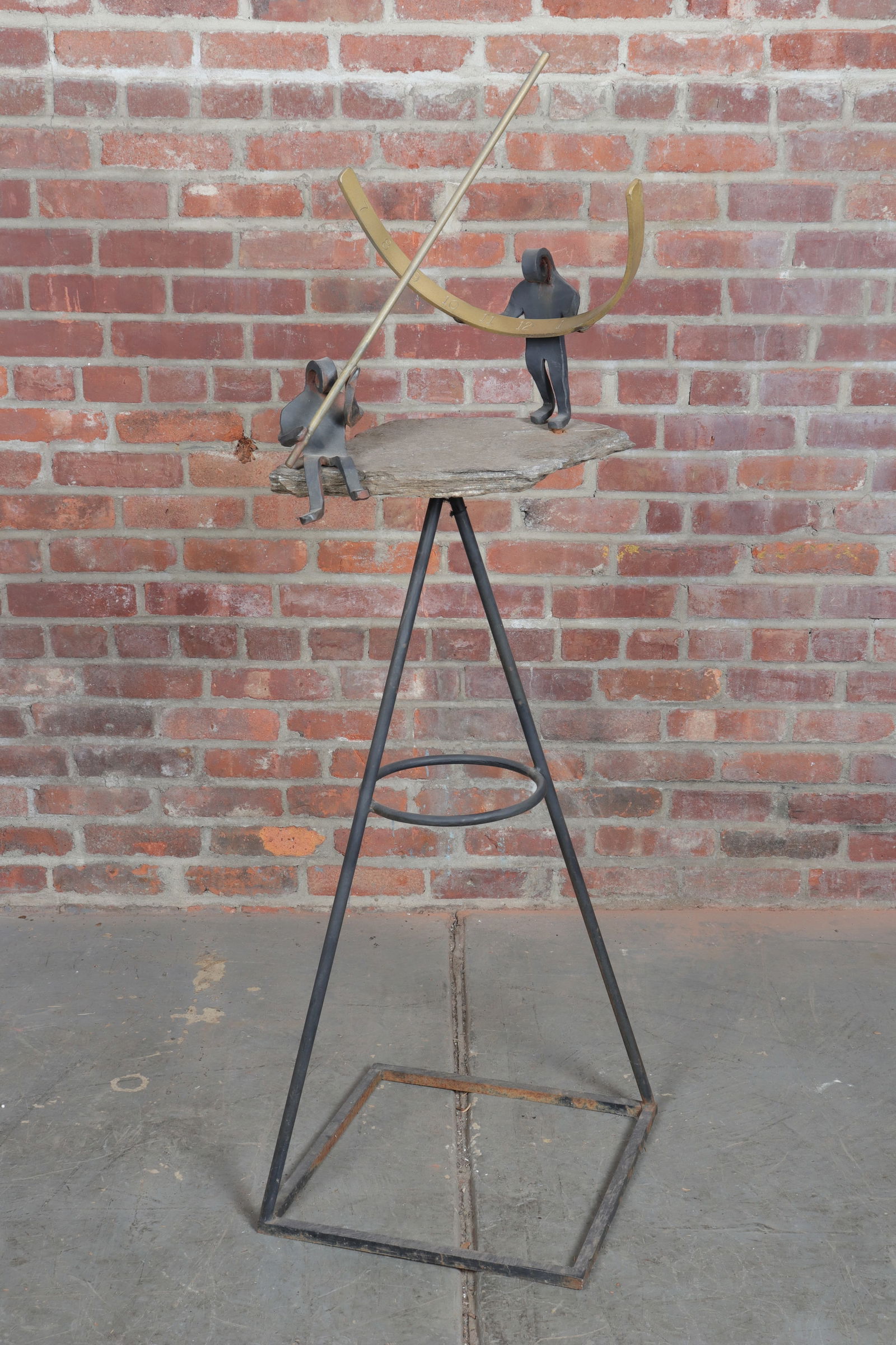 Brutalist Sundial Sculpture (1 of 10)